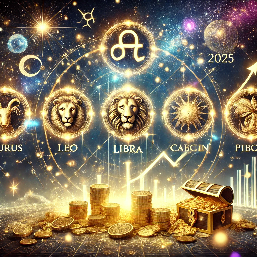 5 Zodiac Signs who will become Rich in 2025